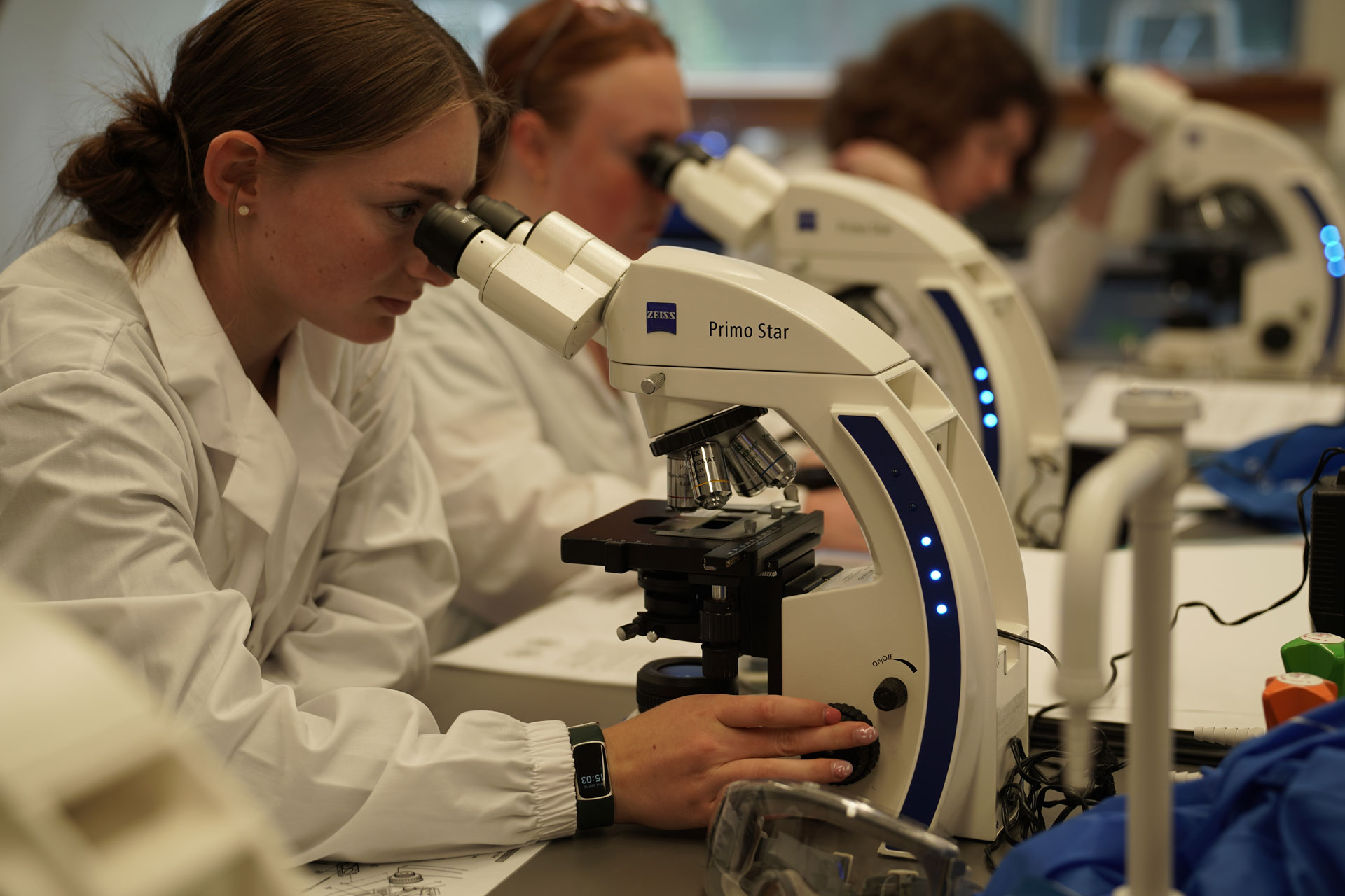 Comox Valley campus biology lab